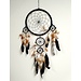 Bali-Dreams Dromenvanger - Dreamcatcher  zwart 25 cm