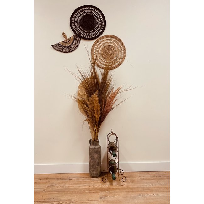 Dream-Living Wijnrek Boris messing metaal