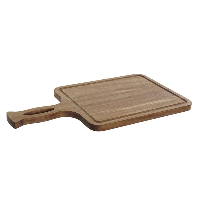 Dream-Living Acacia houten tapasplank -snijplank  42x22x1.5 cm