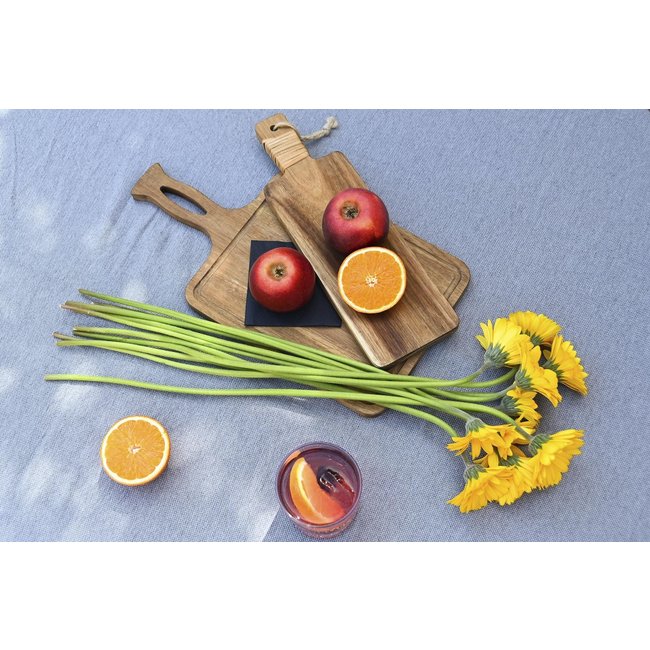 Dream-Living Acacia houten tapasplank -snijplank  42x22x1.5 cm