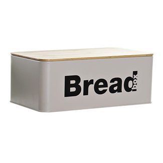 Dream-Living Bamboe broodtrommel Bread Box wit 33x18x13cm