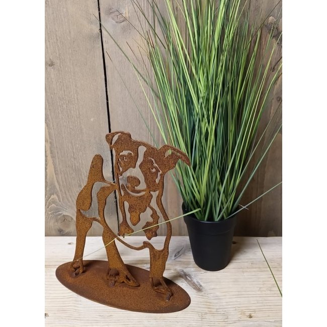 Dream-Garden Tuinbeeld Jacky de  Jack Russel -B20 x H27cm