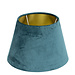 Mars & More Lampenkap fluweel petrol 25cm