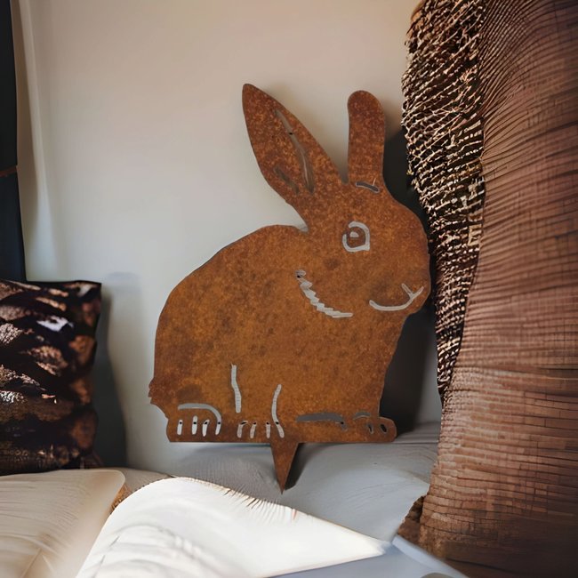 Dream-Garden Tuindecoratie Konijn Binky  -H28 x B19cm