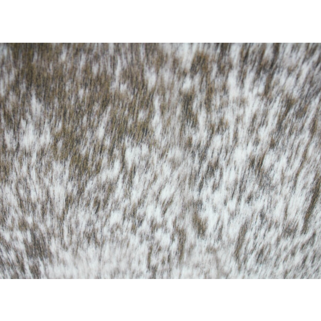 Dream-Living Imitatie koeienhuid wit grijs zwart gevlekt L 155x130 cm