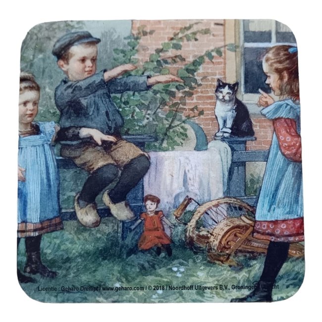 Dream-Living Onderzetters Ot en Sien 9.5x9.5 cm  6  stuks