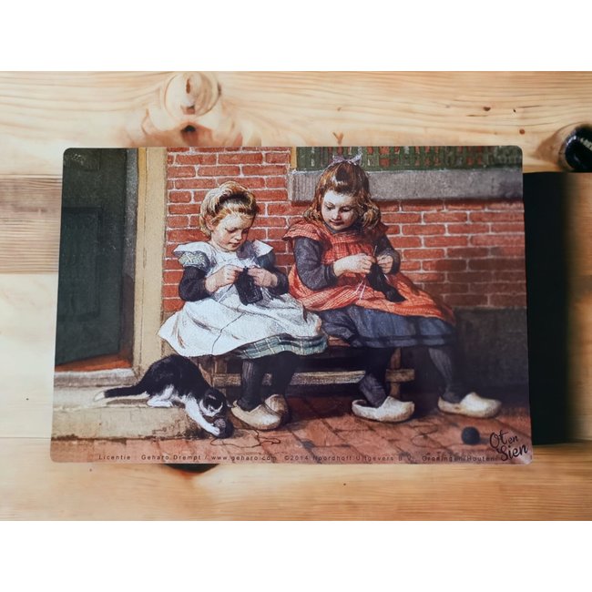 Dream-Living Placemats Ot van  Sien met buurmeisje  43x29cm  2 stuks