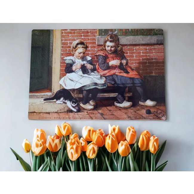 Dream-Living Placemats Ot van  Sien met buurmeisje  43x29cm  2 stuks