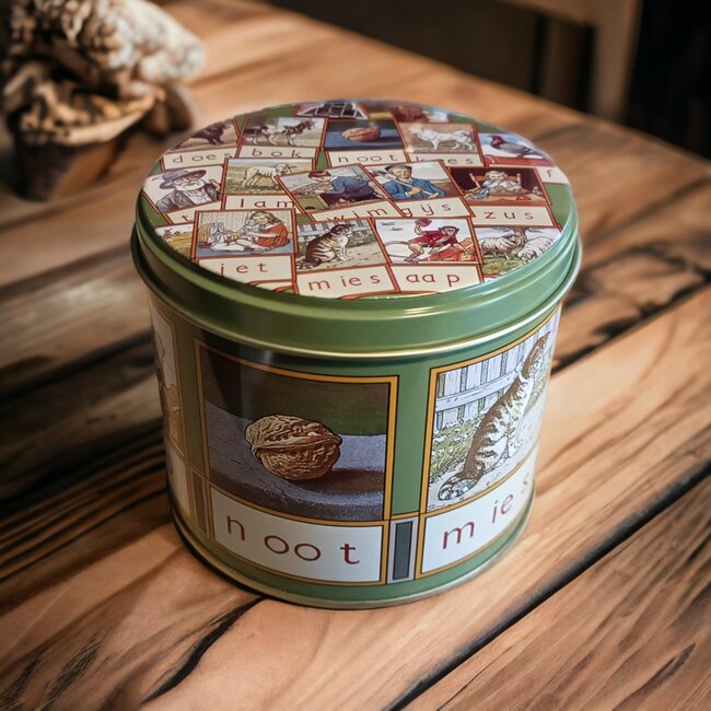 Dream-Living Voorraadblikje Aap Noot Mies  10x8 cm