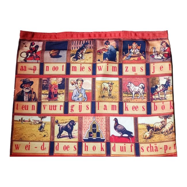 Dream-Living Aap noot mies boodschappentas-33x41 cm-1 stuks