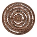 Bali-Dreams Rotan decoratie schrijf - plateau 40 cm -bruin