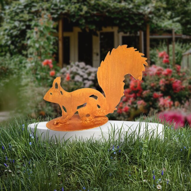 Dream-Garden Tuinbeeld eekhoorn -B18.5 x H25.5cm