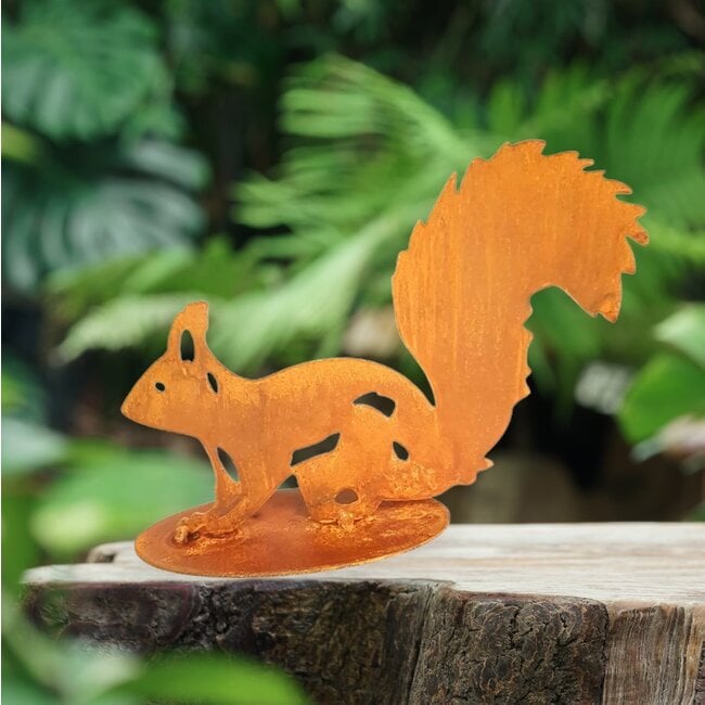 Dream-Garden Tuinbeeld eekhoorn -B18.5 x H25.5cm