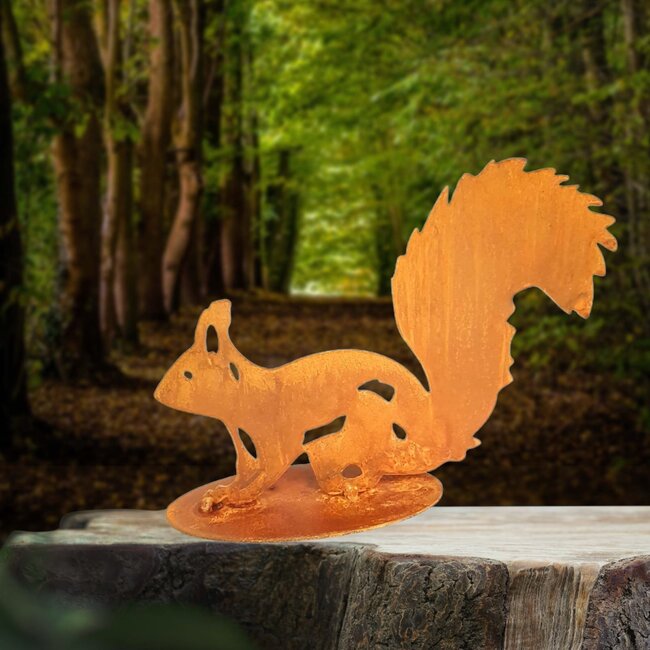Dream-Garden Tuinbeeld eekhoorn -B18.5 x H25.5cm