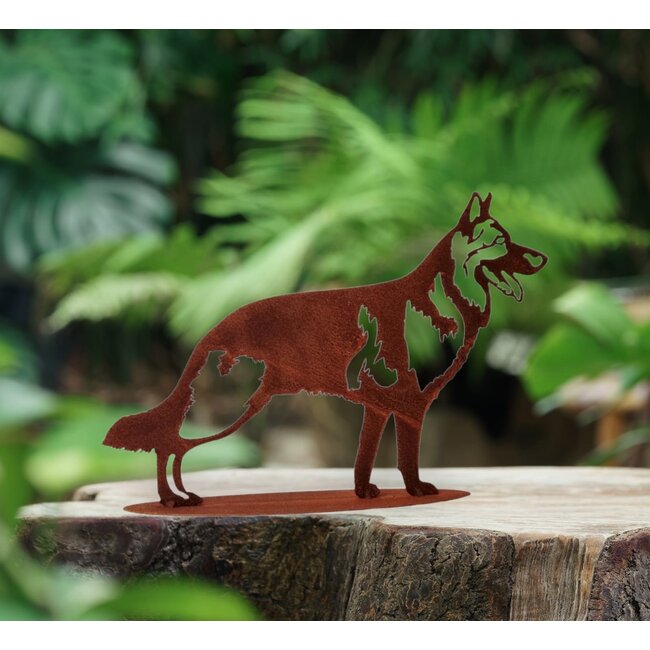 Dream-Garden Tuinbeeld  Daya de  herdershond -B38 x H26cm