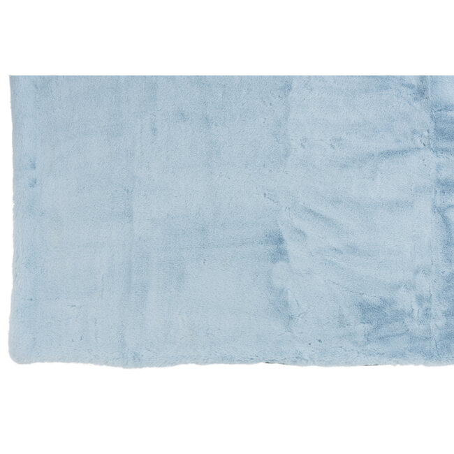 J-Line Plaid cutie licht blauw 180 x 130 cm