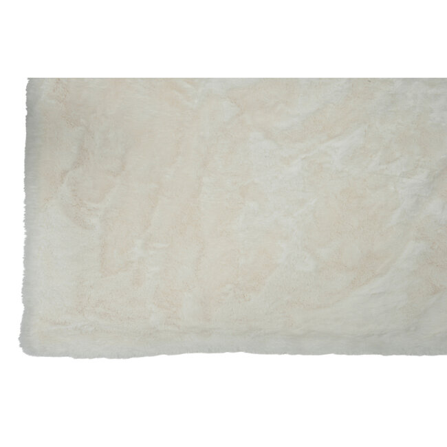 J-Line Plaid cutie wit 180 x 130 cm