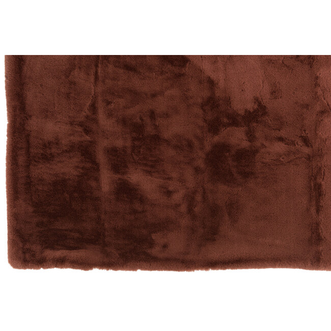 J-Line Plaid cutie bruin 180 x 130 cm