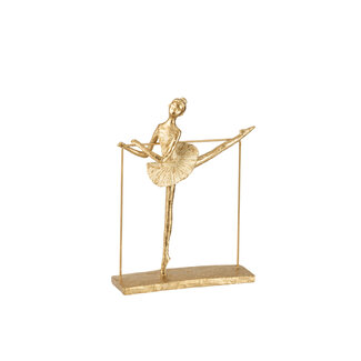 J-Line BALLERINA LEG SIDE POLY GOLD