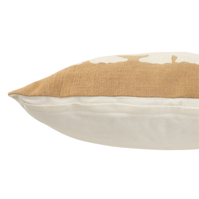 J-Line KUSSEN OLIFANT TEX NAT/WIT L