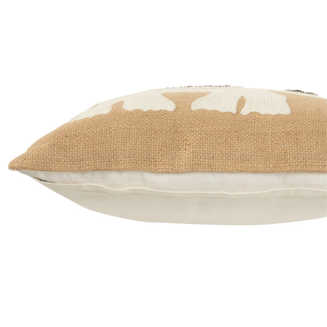 J-Line KUSSEN OLIFANT TEX NAT/WIT S