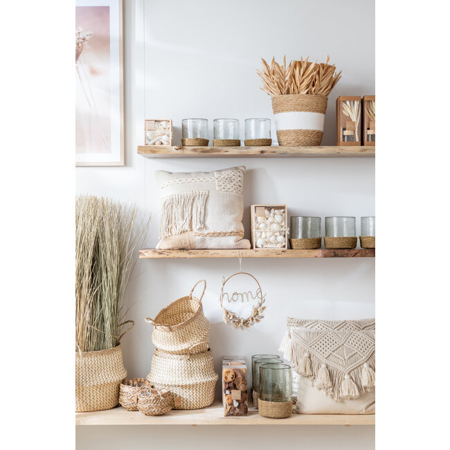 J-Line KUSSEN FRANJES VIERKANT KINDERBEI