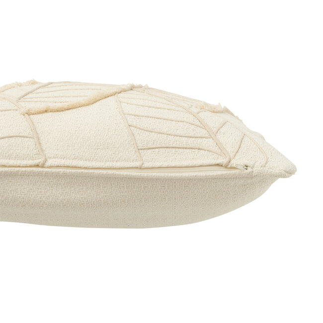 J-Line KUSSEN BLAD TEXTIEL WH