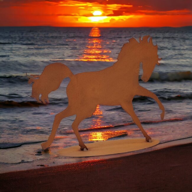 Dream-Garden Tuinbeeld paard Ontaro 22.5x28cm