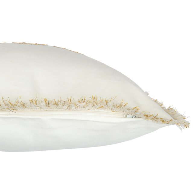 J-Line KUSSEN AMOUR TEKST WIT/GOUD