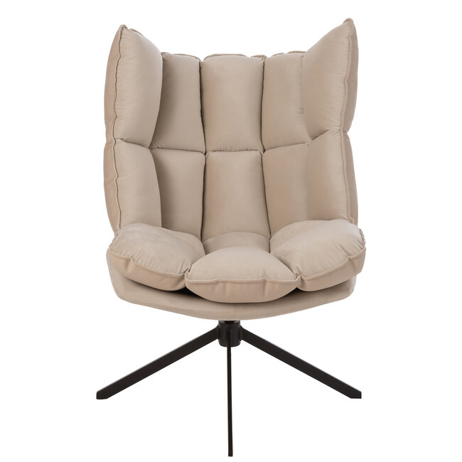 J-Line Cosy lounge - relax stoel beige