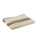 J-Line PLAAT PLAID STREPEN LINNEN BEIGE