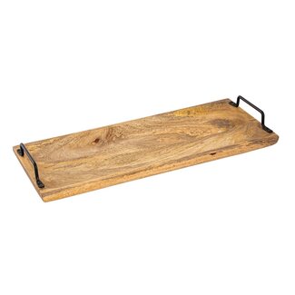 Dream-Living Mangohouten dienblad met handvat 50x20x7cm