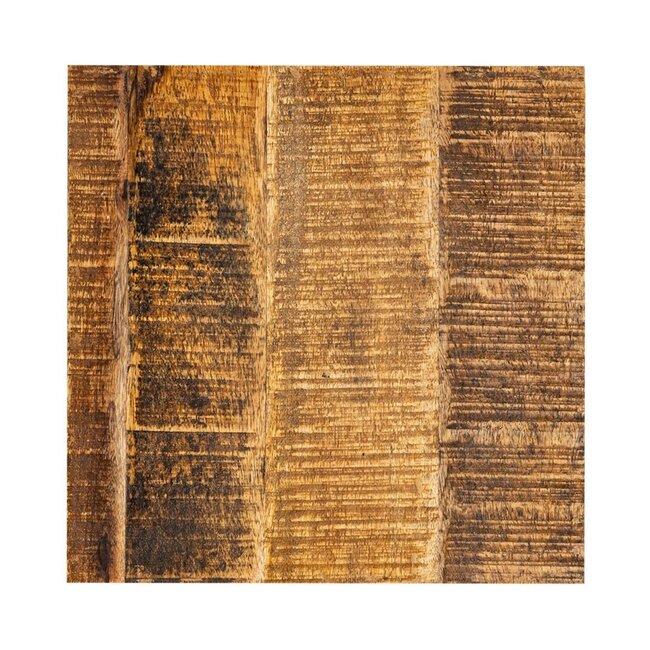 Dream-Living Mangohouten bijzettafel vierkant 28 x 45 x 28 cm