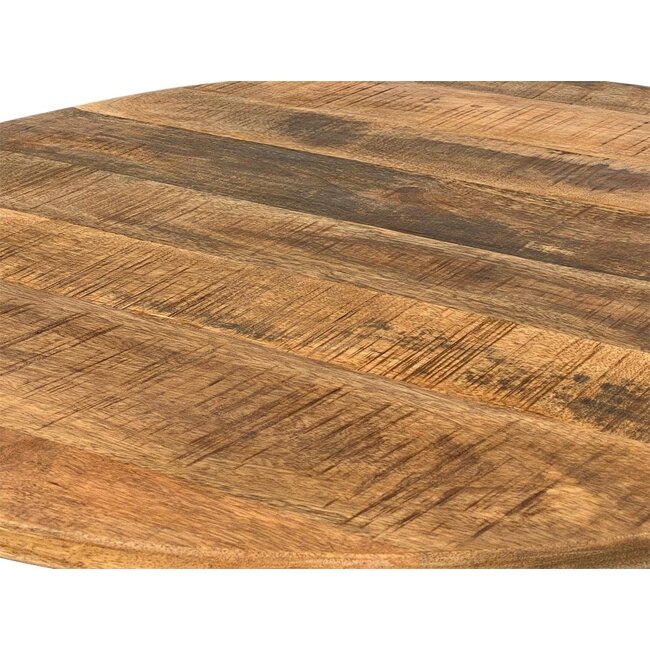 Dream-Living Salontafel Rond - 55 x 55 x 37 cm metalen frame