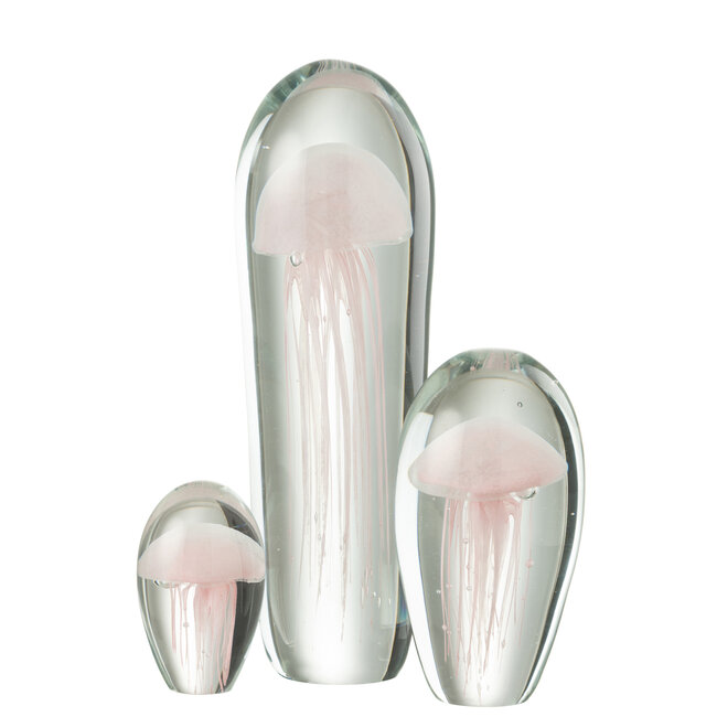 J-Line PAPERWEIGHT TOREN MED GL PI L