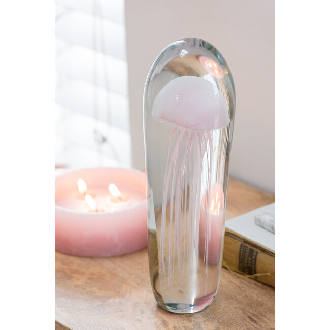 J-Line PAPERWEIGHT TOREN MED GL PI L