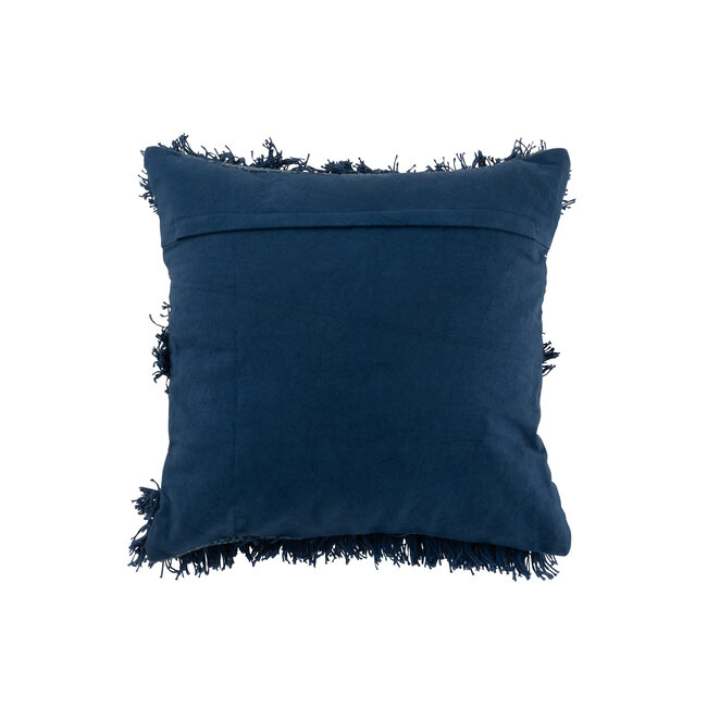J-Line KUSSEN BORDER SPIEGEL KINDERBLAUW
