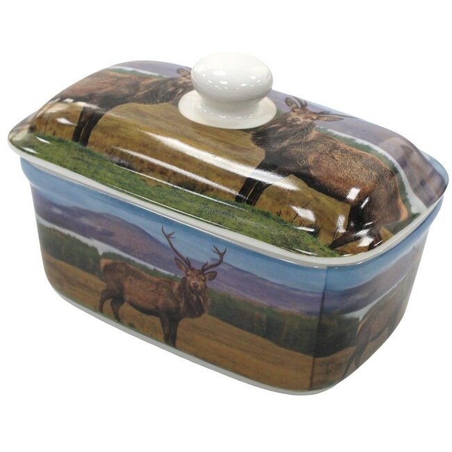 Lesser & Pavey Botervloot keramiek wildlife edelhert