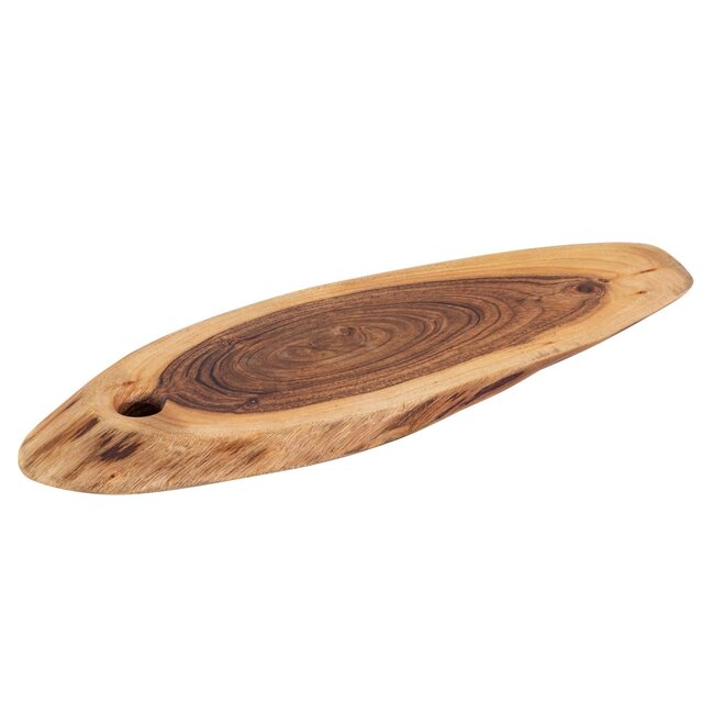 Dream-Living Acacia houten tapasplank-snijplank-serveerplank 40x20cm