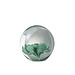 J-Line Paperweight Flower Glass Mint Medium
