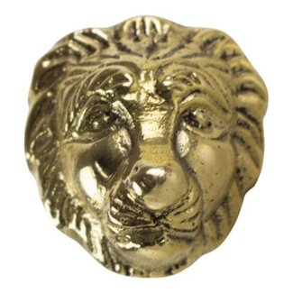 Mars & More goud deurknop leeuw*