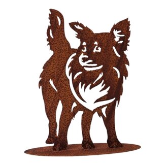 Dream-Garden Tuin decoratie beeld Valentino de Chihuahua H27 x B17.5cm