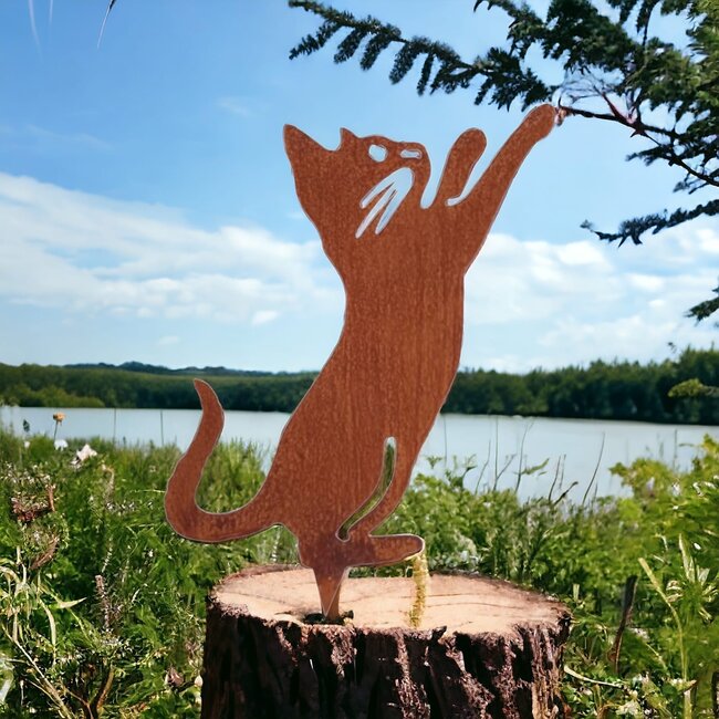 Dream-Garden Tuinbeeld Poes Luna-H36 x B18cm