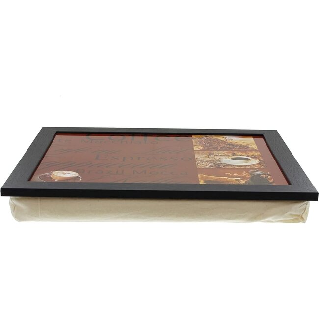 Dream-Living Laptray schootkussen koffie 43x33cm