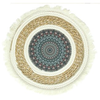 Bali-Dreams Wanddecoratie mandala rond 38 cm-1 stuks