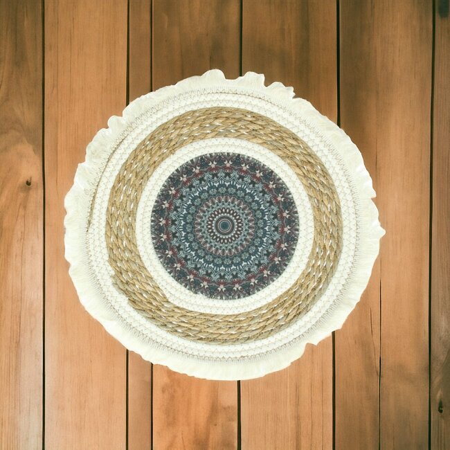 Bali-Dreams Wanddecoratie mandala rond 38 cm-1 stuks