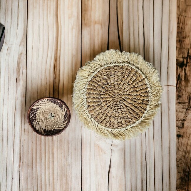 Bali-Dreams Zeegras mandje, schaaltje, wanddecoratie 17cm