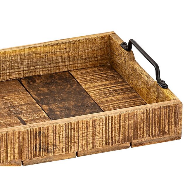 Dream-Living Dienbladen set van 2 mangohout