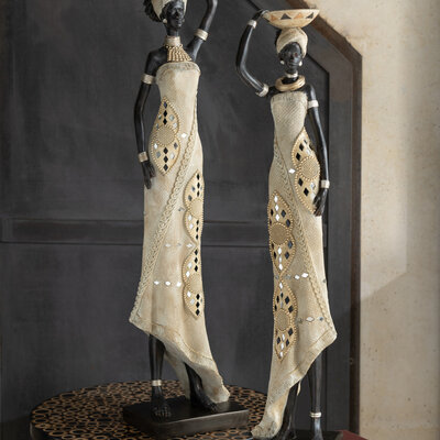 Afrikaanse dame Crème