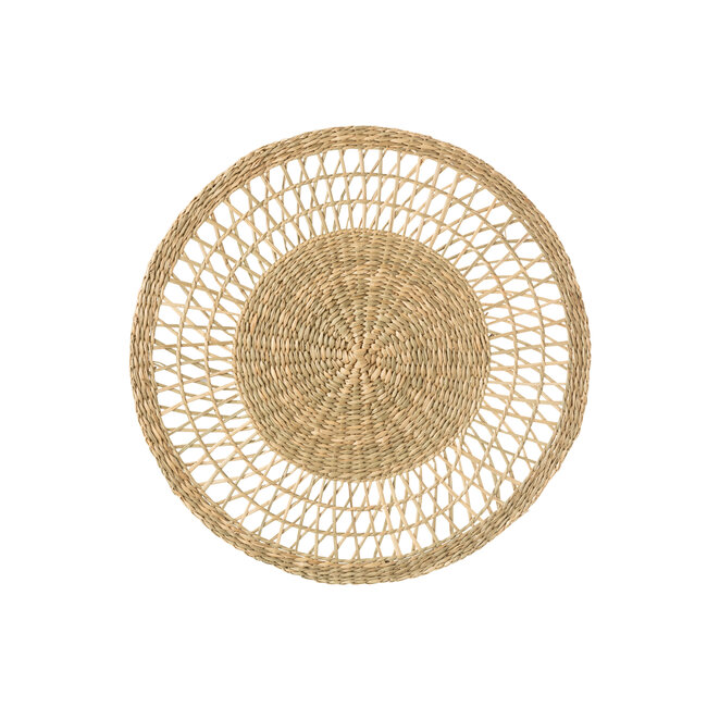 Bali-Dreams Wanddecoratie set 28 zeegras wand - veranda decoratie 3 stuks